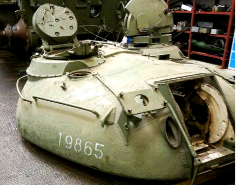 Refurbishment of T-55 tanks
