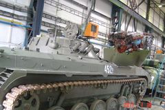 Refurbishing BVP vehicles for the Czech Army